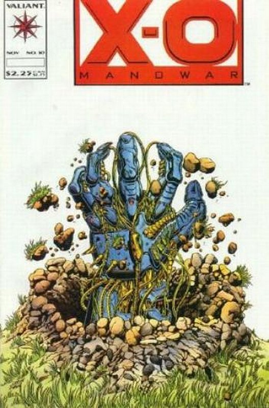 Cover of X-O Manowar (Vol 1) #10. One of 250,000 Vintage American Comics on sale from Krypton!