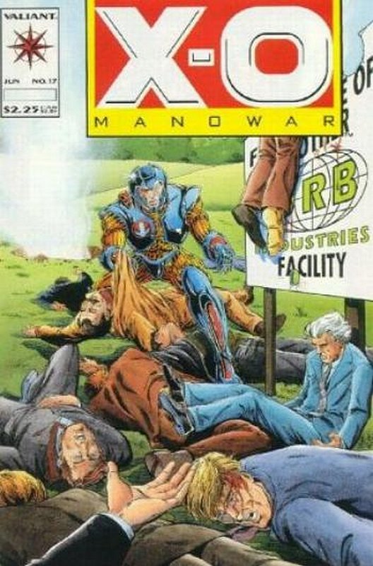 Cover of X-O Manowar (Vol 1) #17. One of 250,000 Vintage American Comics on sale from Krypton!