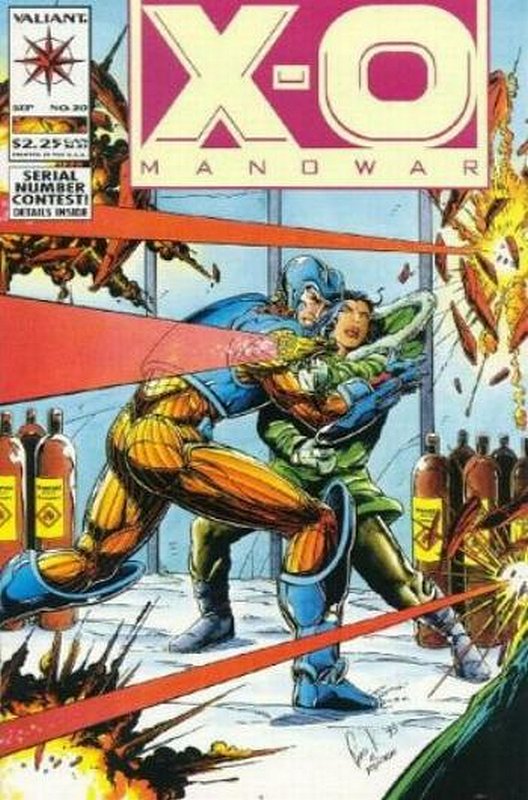 Cover of X-O Manowar (Vol 1) #20. One of 250,000 Vintage American Comics on sale from Krypton!