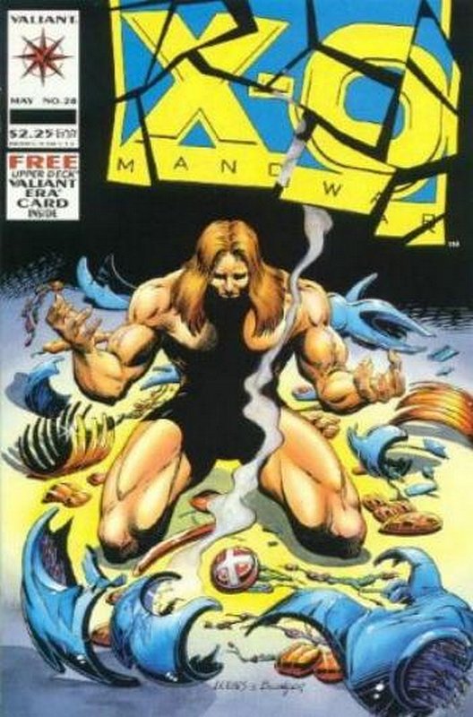 Cover of X-O Manowar (Vol 1) #28. One of 250,000 Vintage American Comics on sale from Krypton!