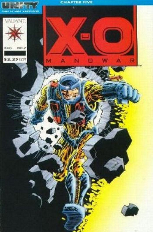 Cover of X-O Manowar (Vol 1) #7. One of 250,000 Vintage American Comics on sale from Krypton!