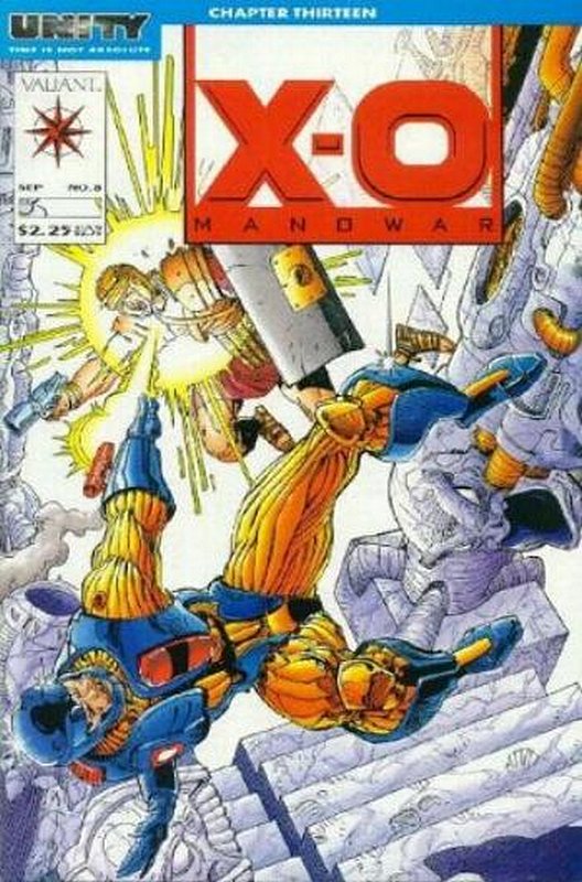 Cover of X-O Manowar (Vol 1) #8. One of 250,000 Vintage American Comics on sale from Krypton!