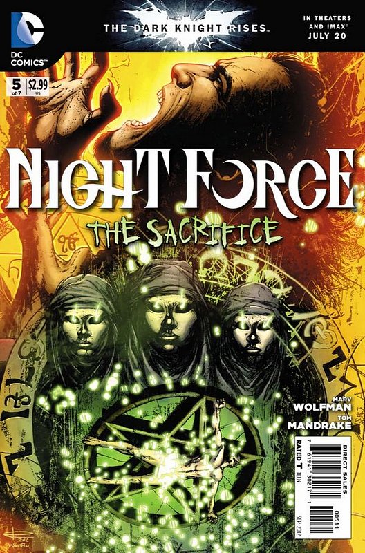 Cover of Night Force (2012 Ltd) #5. One of 250,000 Vintage American Comics on sale from Krypton!