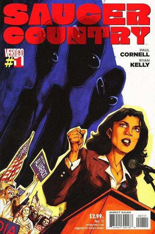Cover of Saucer Country (Vol 1) #1. One of 250,000 Vintage American Comics on sale from Krypton!