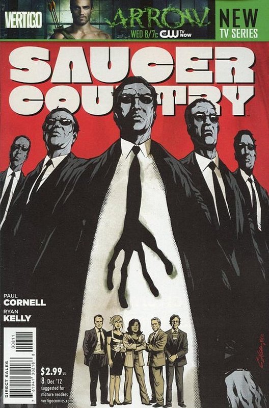 Cover of Saucer Country (Vol 1) #8. One of 250,000 Vintage American Comics on sale from Krypton!