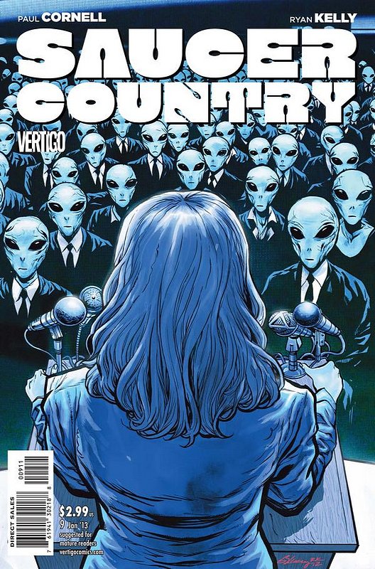 Cover of Saucer Country (Vol 1) #9. One of 250,000 Vintage American Comics on sale from Krypton!