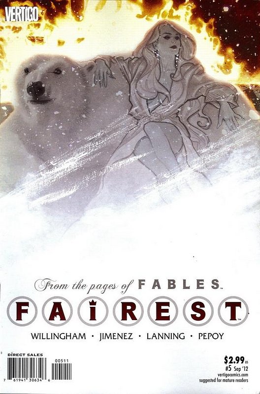 Cover of Fairest (Vol 1) #5. One of 250,000 Vintage American Comics on sale from Krypton!