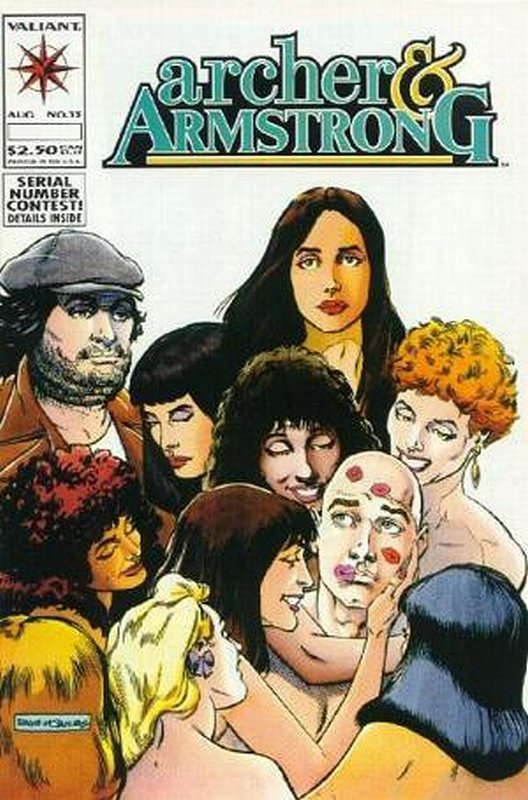 Cover of Archer & Armstrong (Vol 1) #13. One of 250,000 Vintage American Comics on sale from Krypton!