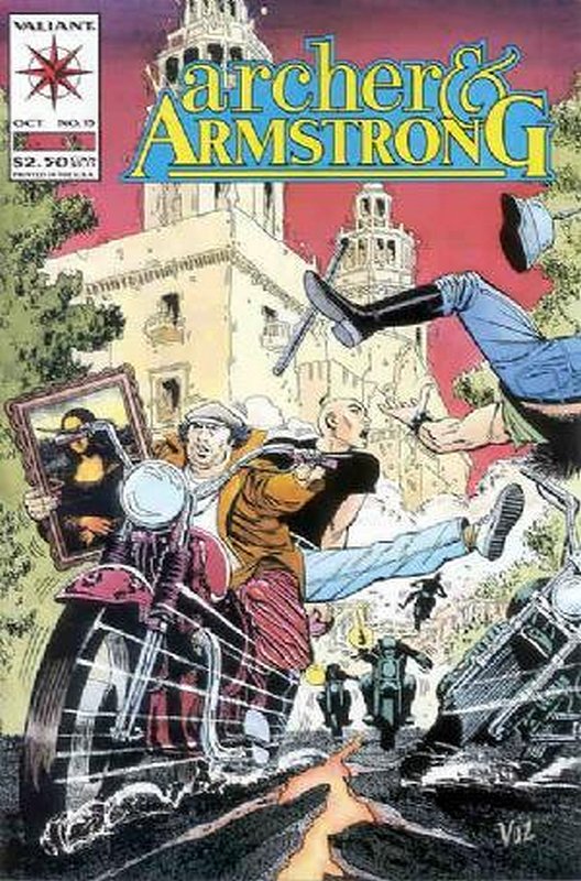 Cover of Archer & Armstrong (Vol 1) #15. One of 250,000 Vintage American Comics on sale from Krypton!