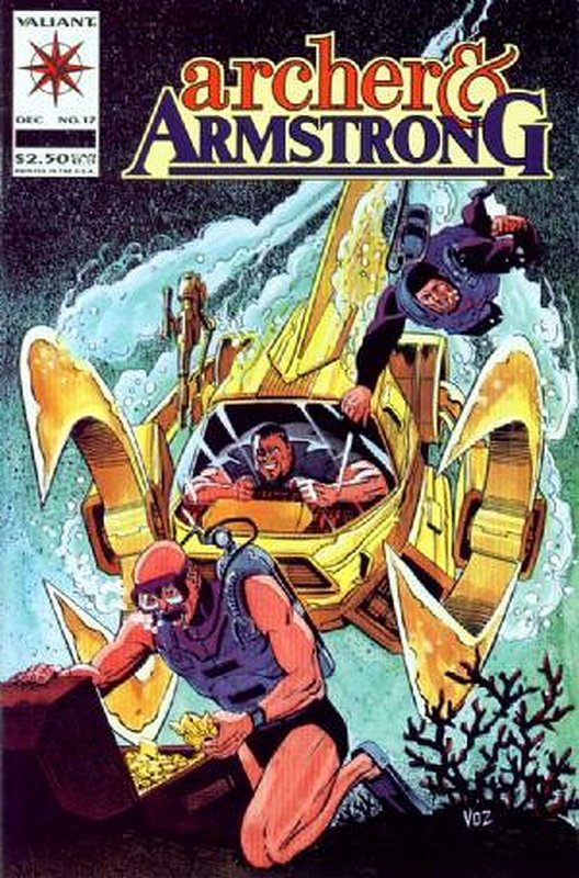 Cover of Archer & Armstrong (Vol 1) #17. One of 250,000 Vintage American Comics on sale from Krypton!
