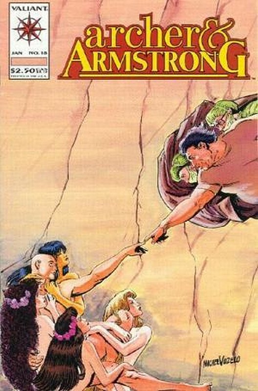 Cover of Archer & Armstrong (Vol 1) #18. One of 250,000 Vintage American Comics on sale from Krypton!