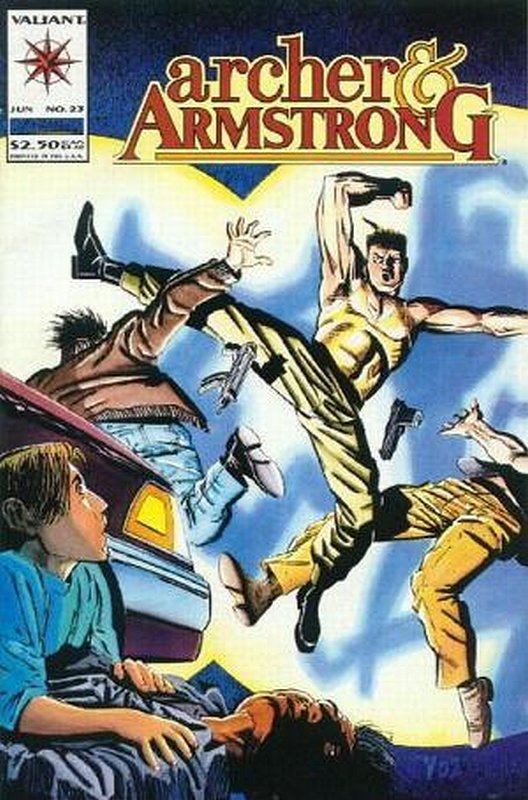 Cover of Archer & Armstrong (Vol 1) #23. One of 250,000 Vintage American Comics on sale from Krypton!