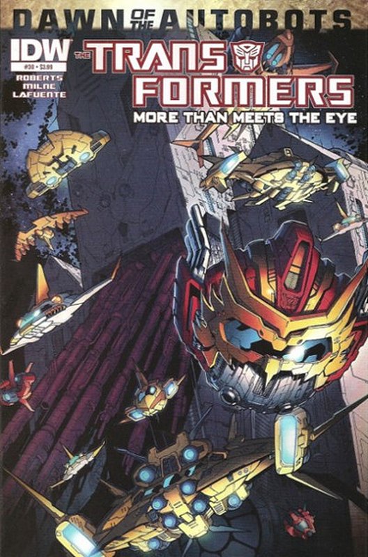 Cover of Transformers: More Than Meets the Eye #30. One of 250,000 Vintage American Comics on sale from Krypton!