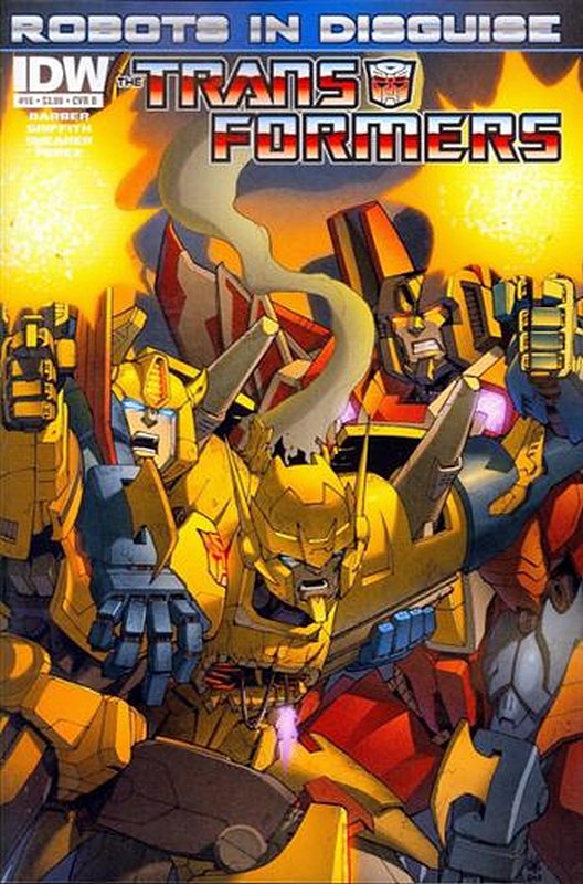 Cover of Transformers: Robots in Disguise #16. One of 250,000 Vintage American Comics on sale from Krypton!