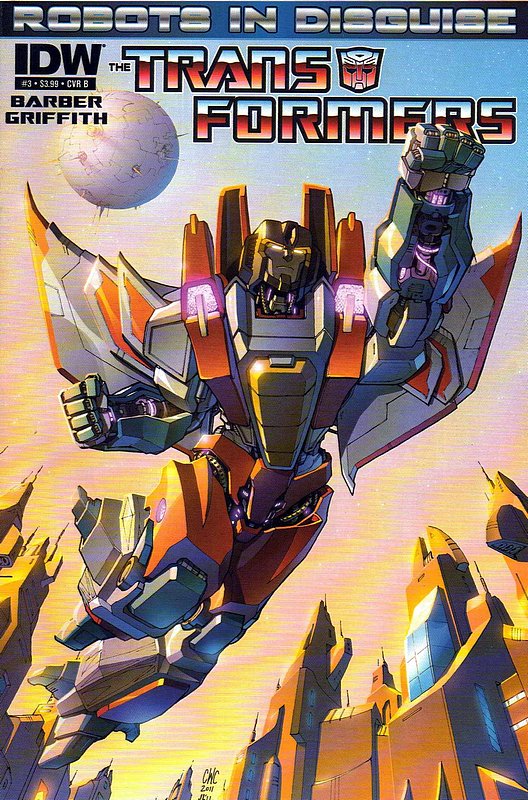 Cover of Transformers: Robots in Disguise #3. One of 250,000 Vintage American Comics on sale from Krypton!