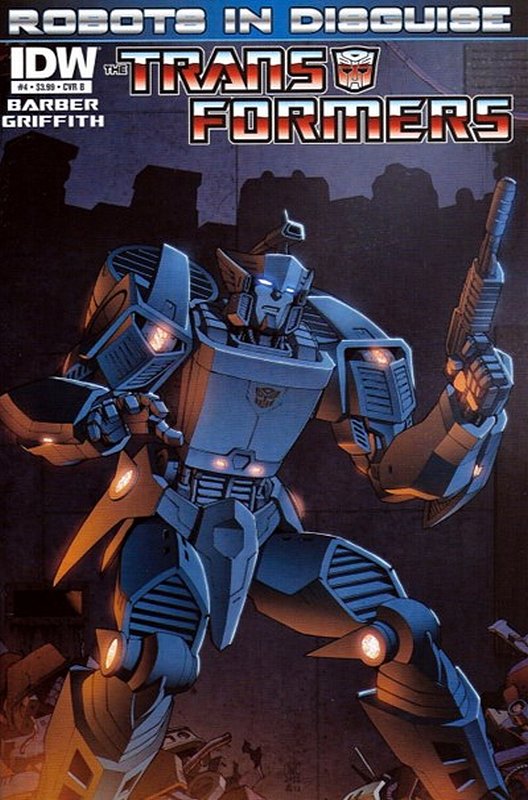 Cover of Transformers: Robots in Disguise #4. One of 250,000 Vintage American Comics on sale from Krypton!