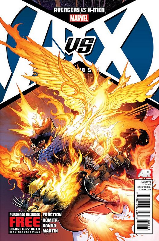 Cover of Avengers vs X-Men (2012 Ltd) #5. One of 250,000 Vintage American Comics on sale from Krypton!