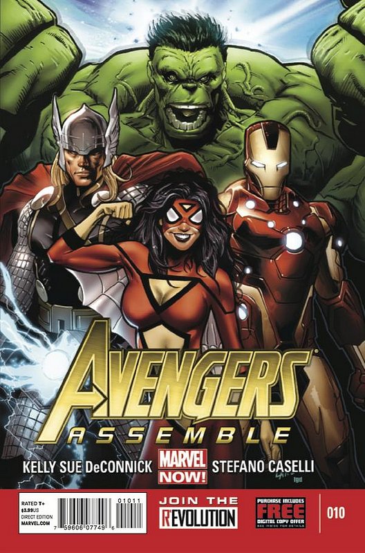 Cover of Avengers Assemble (Vol 1) #10. One of 250,000 Vintage American Comics on sale from Krypton!