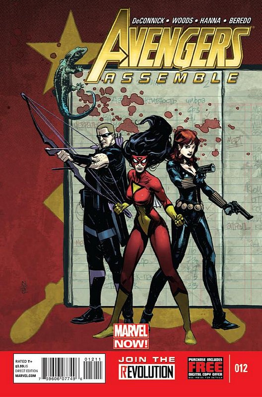 Cover of Avengers Assemble (Vol 1) #12. One of 250,000 Vintage American Comics on sale from Krypton!
