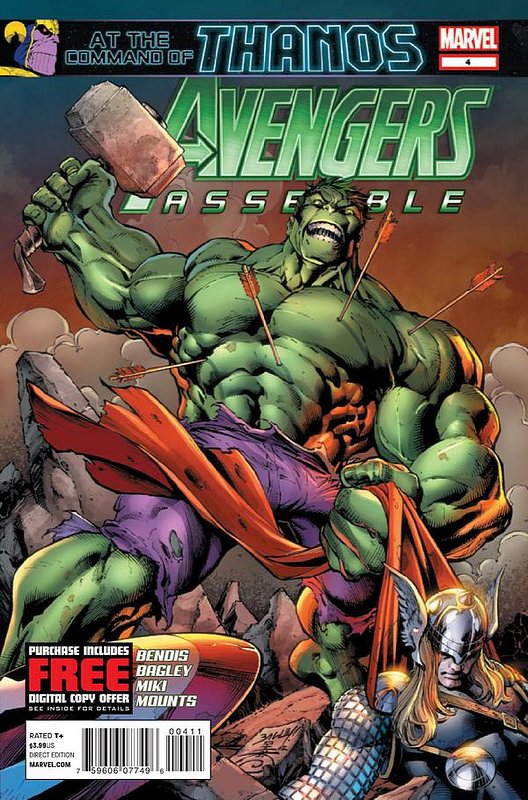 Cover of Avengers Assemble (Vol 1) #4. One of 250,000 Vintage American Comics on sale from Krypton!