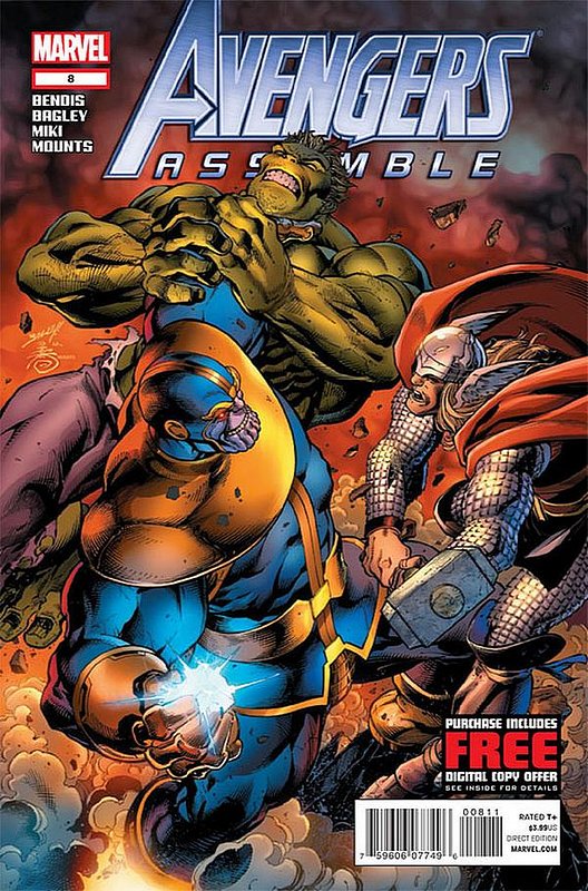 Cover of Avengers Assemble (Vol 1) #8. One of 250,000 Vintage American Comics on sale from Krypton!