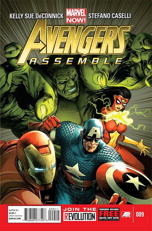Cover of Avengers Assemble (Vol 1) #9. One of 250,000 Vintage American Comics on sale from Krypton!