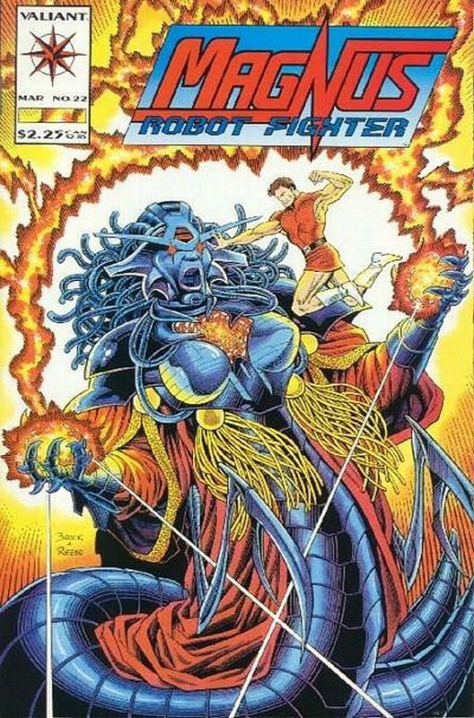 Cover of Magnus Robot Fighter (Vol 2) #22. One of 250,000 Vintage American Comics on sale from Krypton!