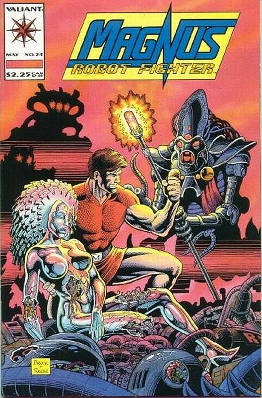 Cover of Magnus Robot Fighter (Vol 2) #24. One of 250,000 Vintage American Comics on sale from Krypton!