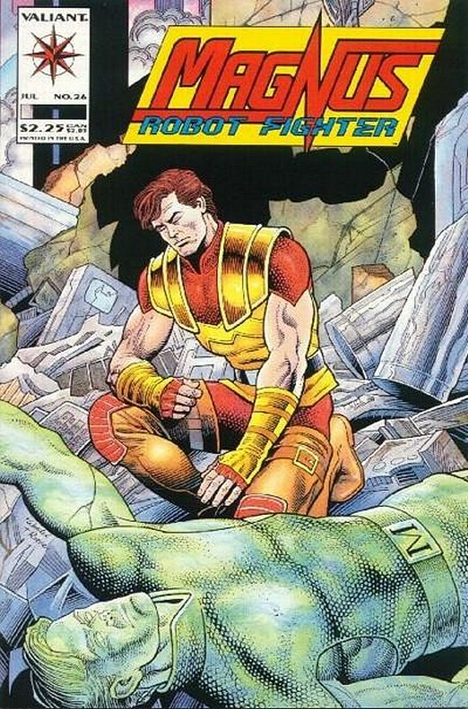 Cover of Magnus Robot Fighter (Vol 2) #26. One of 250,000 Vintage American Comics on sale from Krypton!