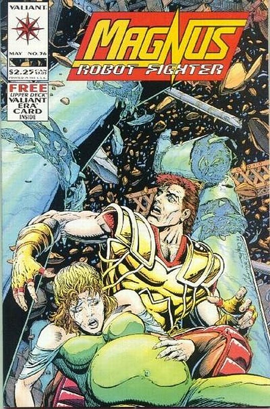 Cover of Magnus Robot Fighter (Vol 2) #36. One of 250,000 Vintage American Comics on sale from Krypton!