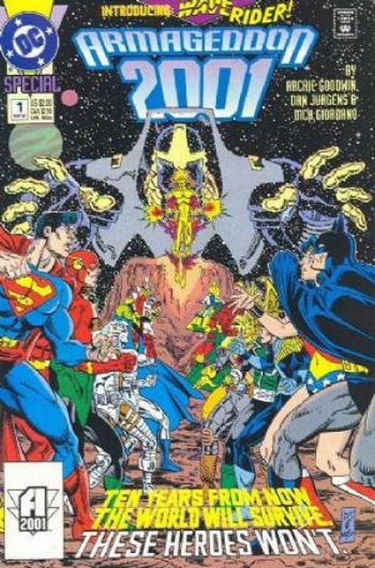 Cover of Armageddon 2001 (1991 Ltd) #1. One of 250,000 Vintage American Comics on sale from Krypton!