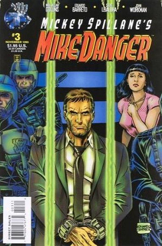 Cover of Mike Danger (Vol 1) Mickey Splillanes #3. One of 250,000 Vintage American Comics on sale from Krypton!