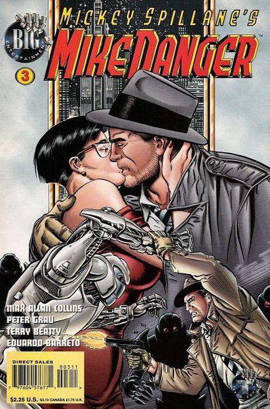 Cover of Mike Danger (Vol 2) Mickey Splillanes #3. One of 250,000 Vintage American Comics on sale from Krypton!