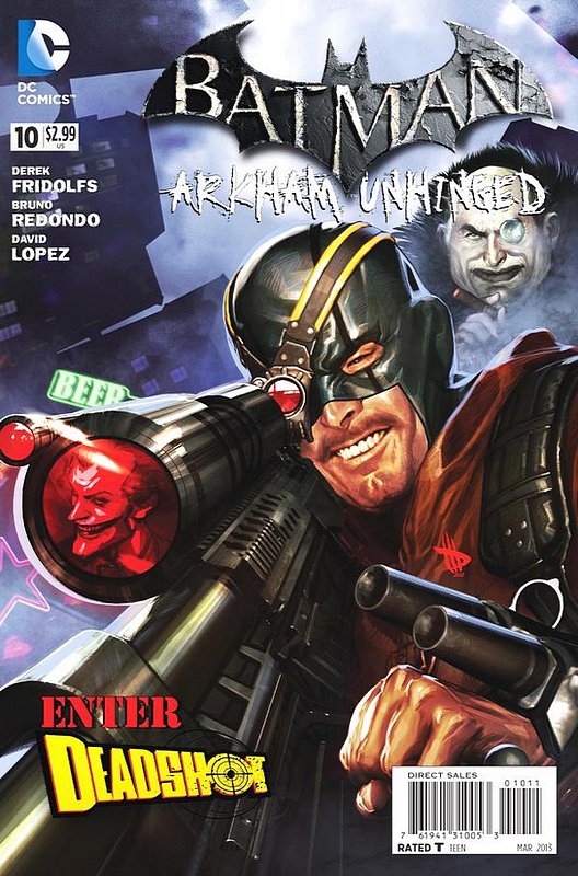 Cover of Batman: Arkham Unhinged (Vol 1) #10. One of 250,000 Vintage American Comics on sale from Krypton!