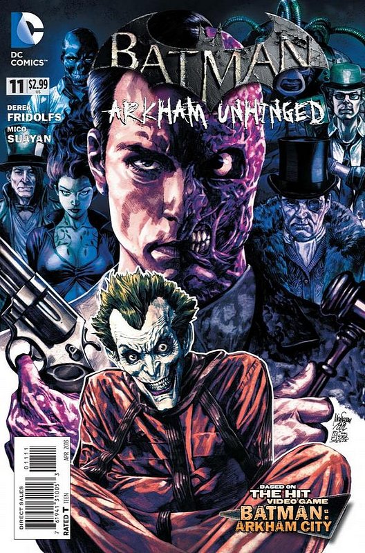 Cover of Batman: Arkham Unhinged (Vol 1) #11. One of 250,000 Vintage American Comics on sale from Krypton!