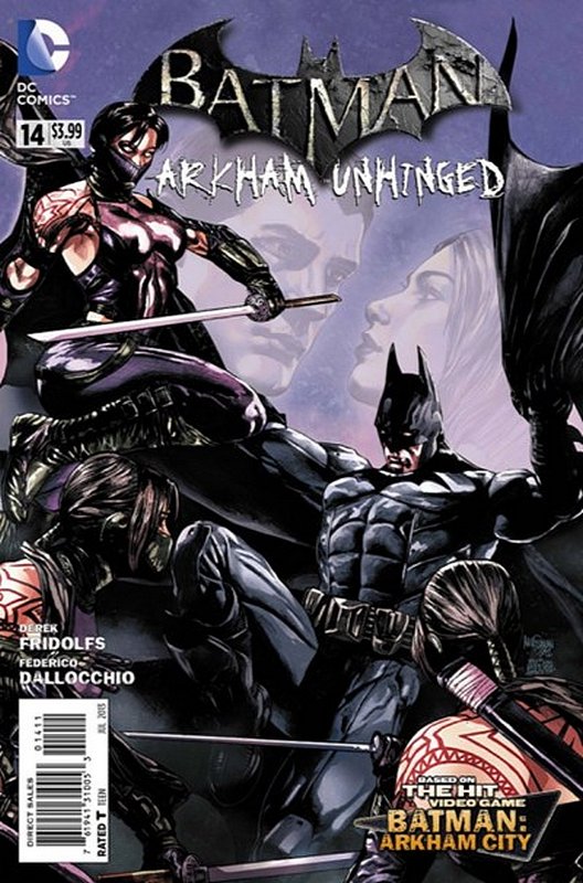 Cover of Batman: Arkham Unhinged (Vol 1) #14. One of 250,000 Vintage American Comics on sale from Krypton!