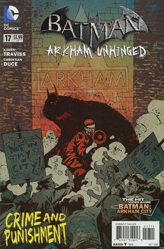 Cover of Batman: Arkham Unhinged (Vol 1) #17. One of 250,000 Vintage American Comics on sale from Krypton!