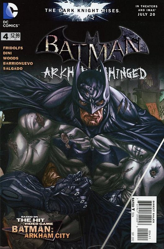Cover of Batman: Arkham Unhinged (Vol 1) #4. One of 250,000 Vintage American Comics on sale from Krypton!