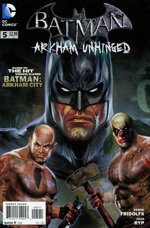 Cover of Batman: Arkham Unhinged (Vol 1) #5. One of 250,000 Vintage American Comics on sale from Krypton!