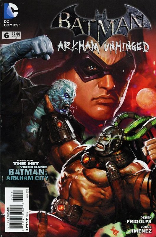 Cover of Batman: Arkham Unhinged (Vol 1) #6. One of 250,000 Vintage American Comics on sale from Krypton!
