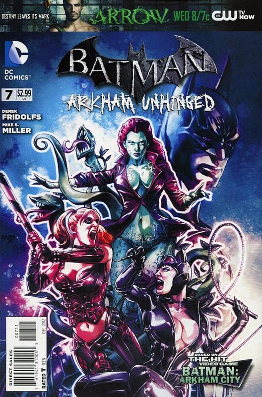 Cover of Batman: Arkham Unhinged (Vol 1) #7. One of 250,000 Vintage American Comics on sale from Krypton!