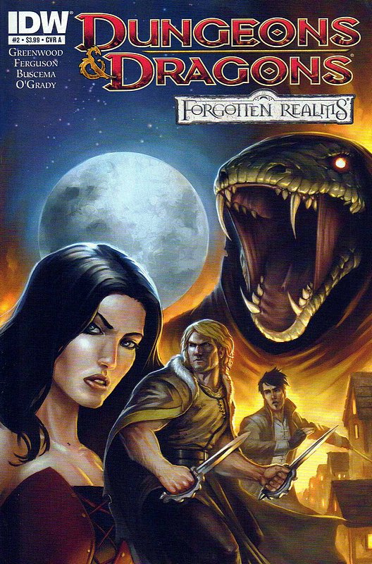 Cover of Dungeons & Dragons: Forgotten Realms (Vol 1) #2. One of 250,000 Vintage American Comics on sale from Krypton!
