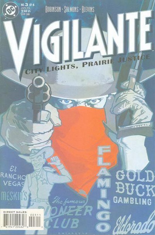 Cover of Vigilante: City lights- Prairie Justice (1996 Ltd) #3. One of 250,000 Vintage American Comics on sale from Krypton!