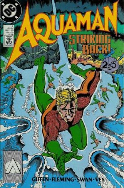 Cover of Aquaman (1989 Ltd) #2. One of 250,000 Vintage American Comics on sale from Krypton!