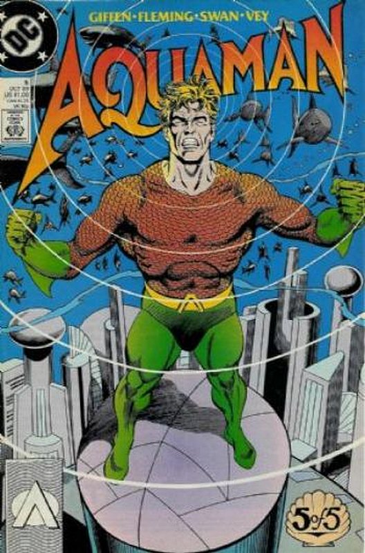 Cover of Aquaman (1989 Ltd) #5. One of 250,000 Vintage American Comics on sale from Krypton!