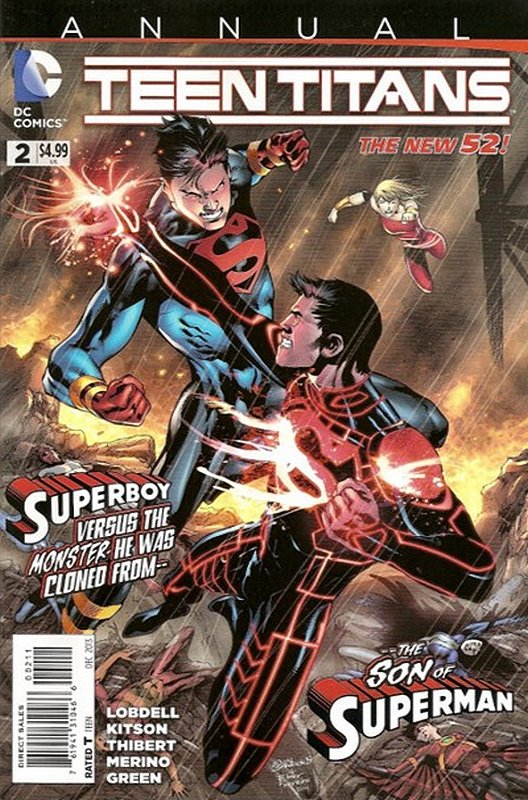 Cover of Teen Titans Annual 2012 #2. One of 250,000 Vintage American Comics on sale from Krypton!