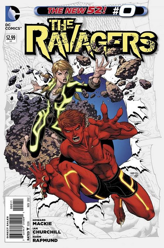 Cover of Ravagers (Vol 1) The #0. One of 250,000 Vintage American Comics on sale from Krypton!