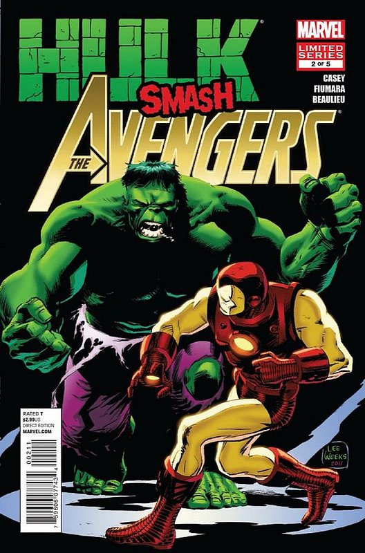 Cover of Hulk Smash Avengers (2012 Ltd) #2. One of 250,000 Vintage American Comics on sale from Krypton!