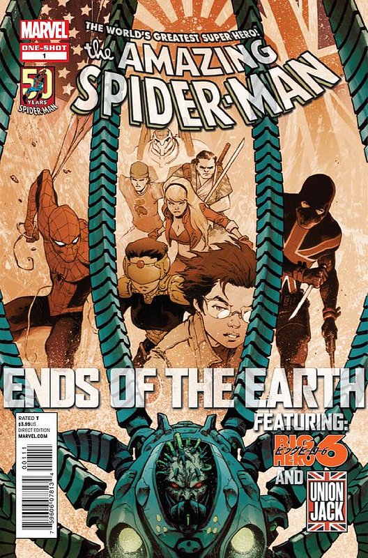 Cover of Amazing Spider-Man: Ends of Earth (One Shot) #1. One of 250,000 Vintage American Comics on sale from Krypton!