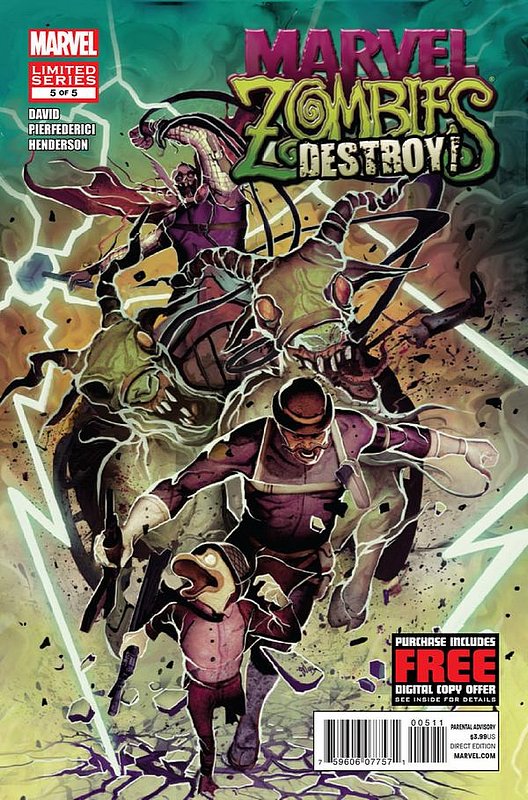 Cover of Marvel Zombies: Destroy (2012 Ltd) #5. One of 250,000 Vintage American Comics on sale from Krypton!